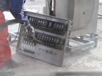 Toiduainetööstuse seadmete puhastamine soodaga, foto SodaBlastBaltic