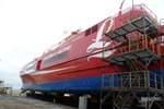 Cleaning the ship Lindaline