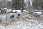 Cleaning gravestone