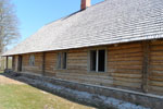  Log house cleaning